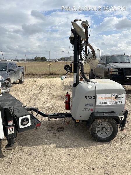 2017 Wacker Neuson LTV6L-MH Wacker Neuson 6 kW Towable Light Generator