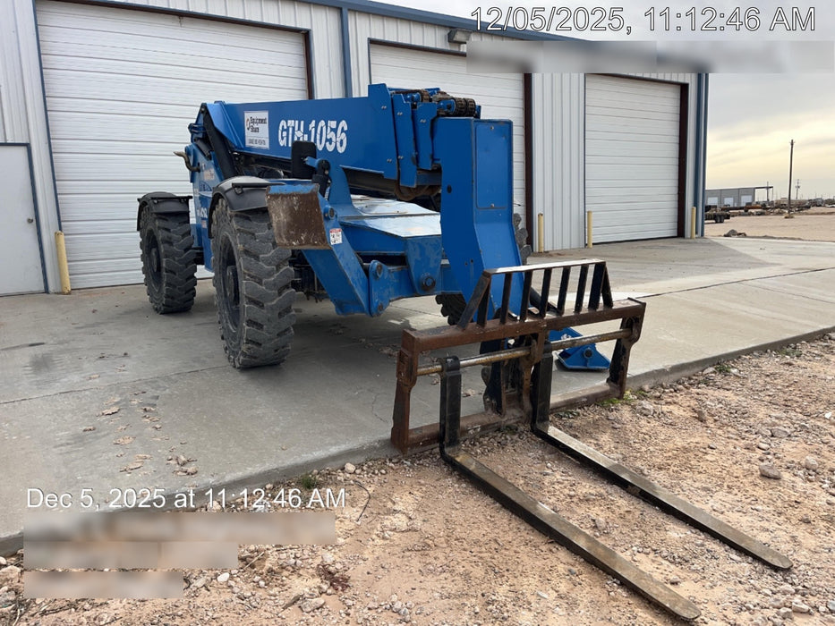 2017 Genie GTH-1056 Genie GTH1056, Solid Tires, 60" carriage, Light Kit, Open ROPS