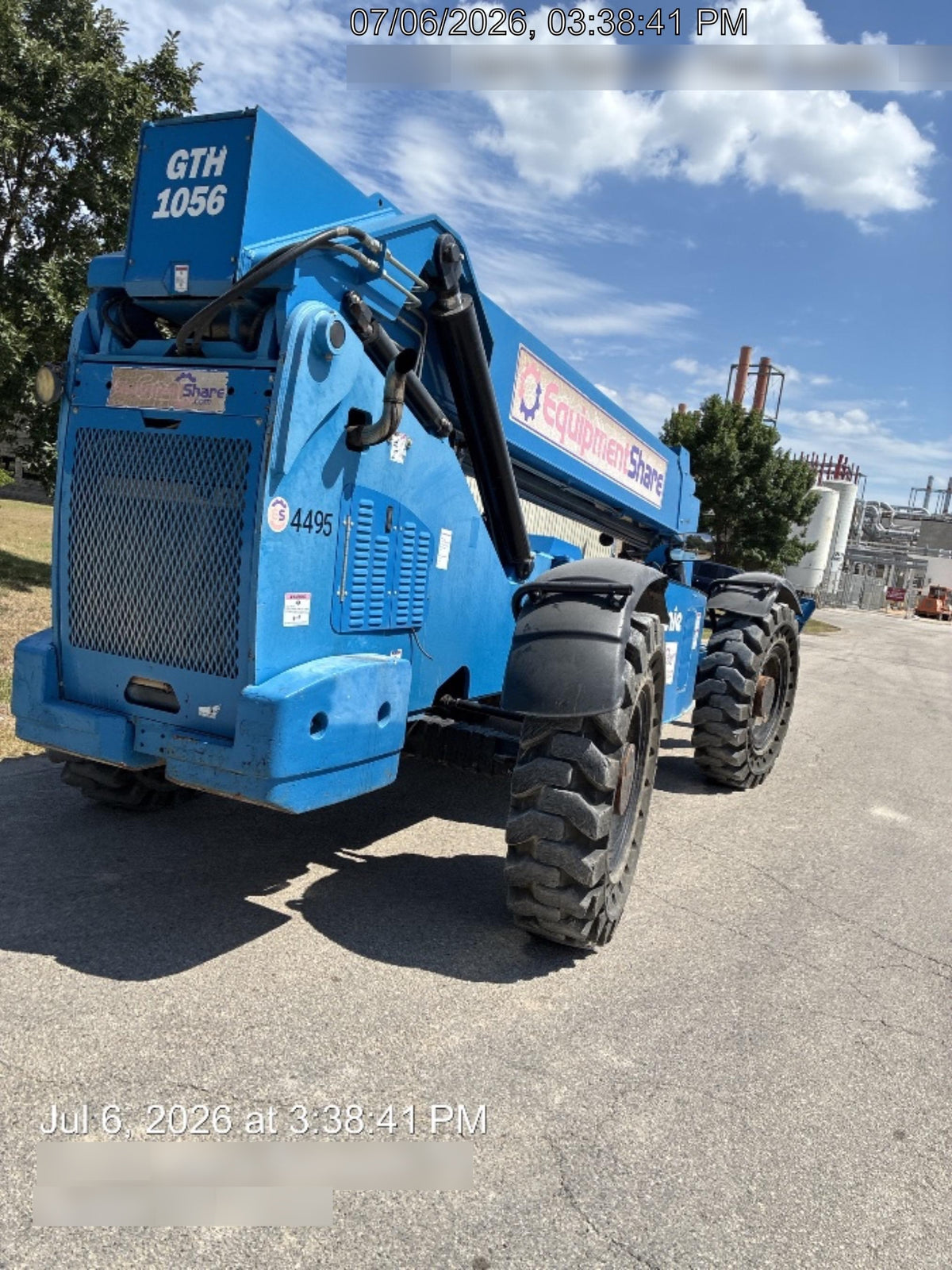 2017 Genie GTH-1056 Genie GTH1056 Telehandler