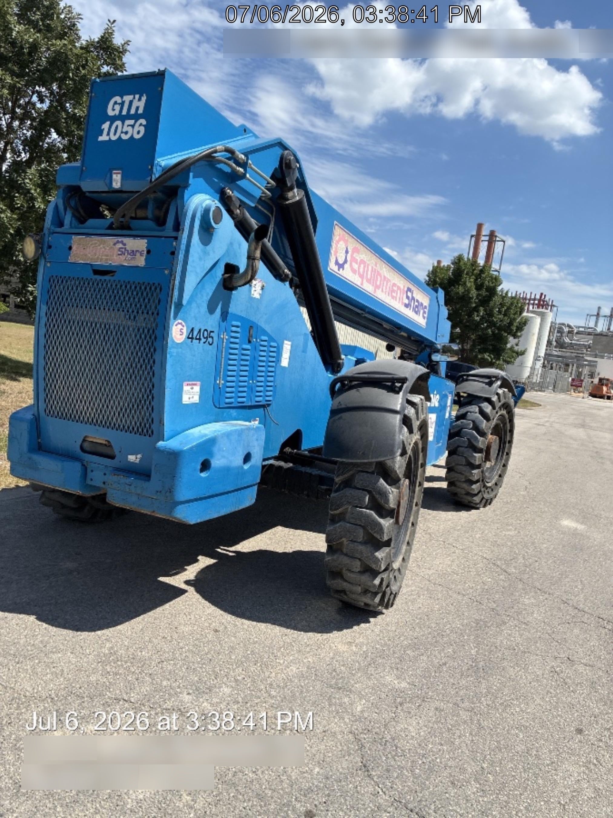2017 Genie GTH-1056 Genie GTH1056 Telehandler
