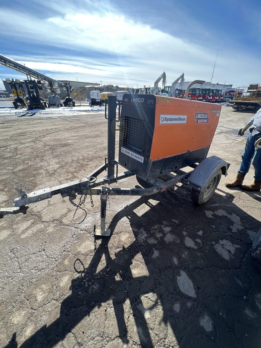 2022 Lincoln Electric LE400 Kubota V1505, Trlr, Cable Rack, Light Kit, ES Decals, T3