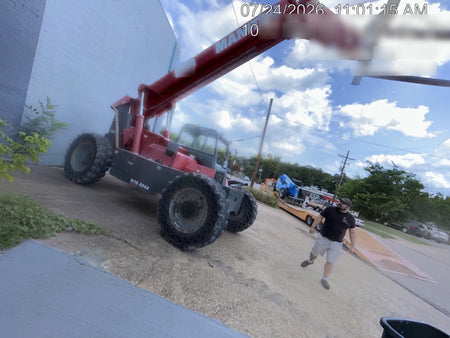 2019 Manitou MTA8044 MTA 8044 - 74 HP T4, Canopy, Worklights/Strobe, Beacon, 66" Carriage, 48" Forks, Solid Tires, Lift Hook, Aux Hydraulics