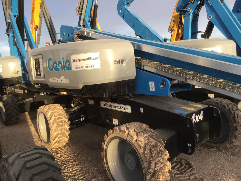 2019 Genie S-60 XC Diesel, Foam Filled Tires, Welder Ready Package, Beacon