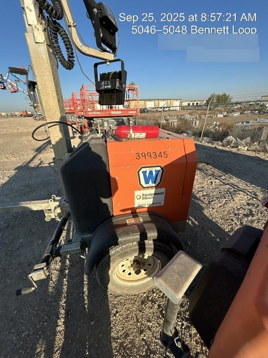 2024 Wanco WLTT-4MM4K Diesel, Deep Sea Controller, Shore Power Plug, Auto Start, (4) 350W LED Floodlights, 4kW Generator, 60 Gal Fuel Tank, 2" Ball, T3