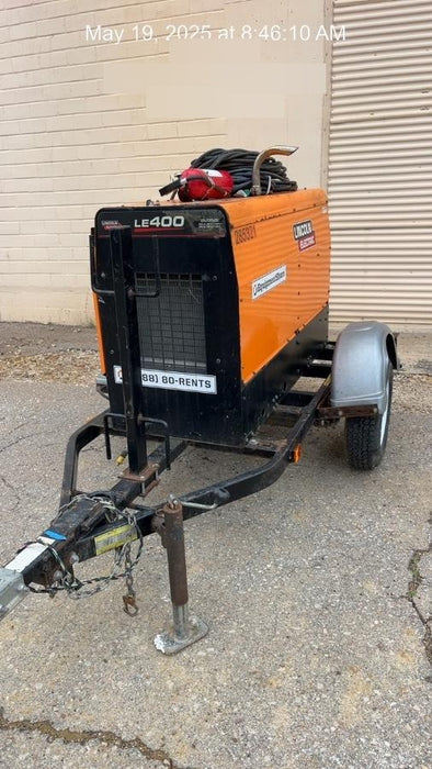 2022 Lincoln Electric LE400 Kubota V1505, Trlr, Cable Rack, Light Kit, ES Decals, T3