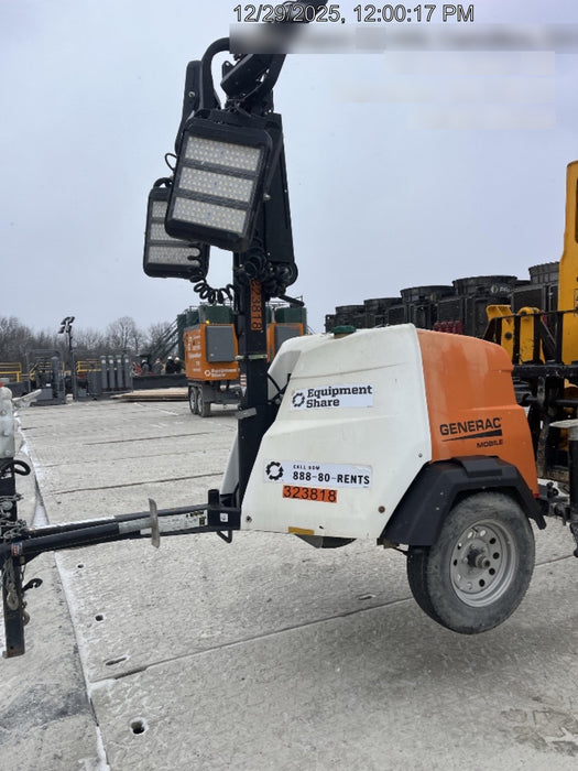 2023 Generac MLT2 Diesel, Flex Switch 120V Input, Powerzone Controller, (4) 320W LED Lights, 4kW Generator, 39.9 Gal Fuel Tank, 2" Ball, T3