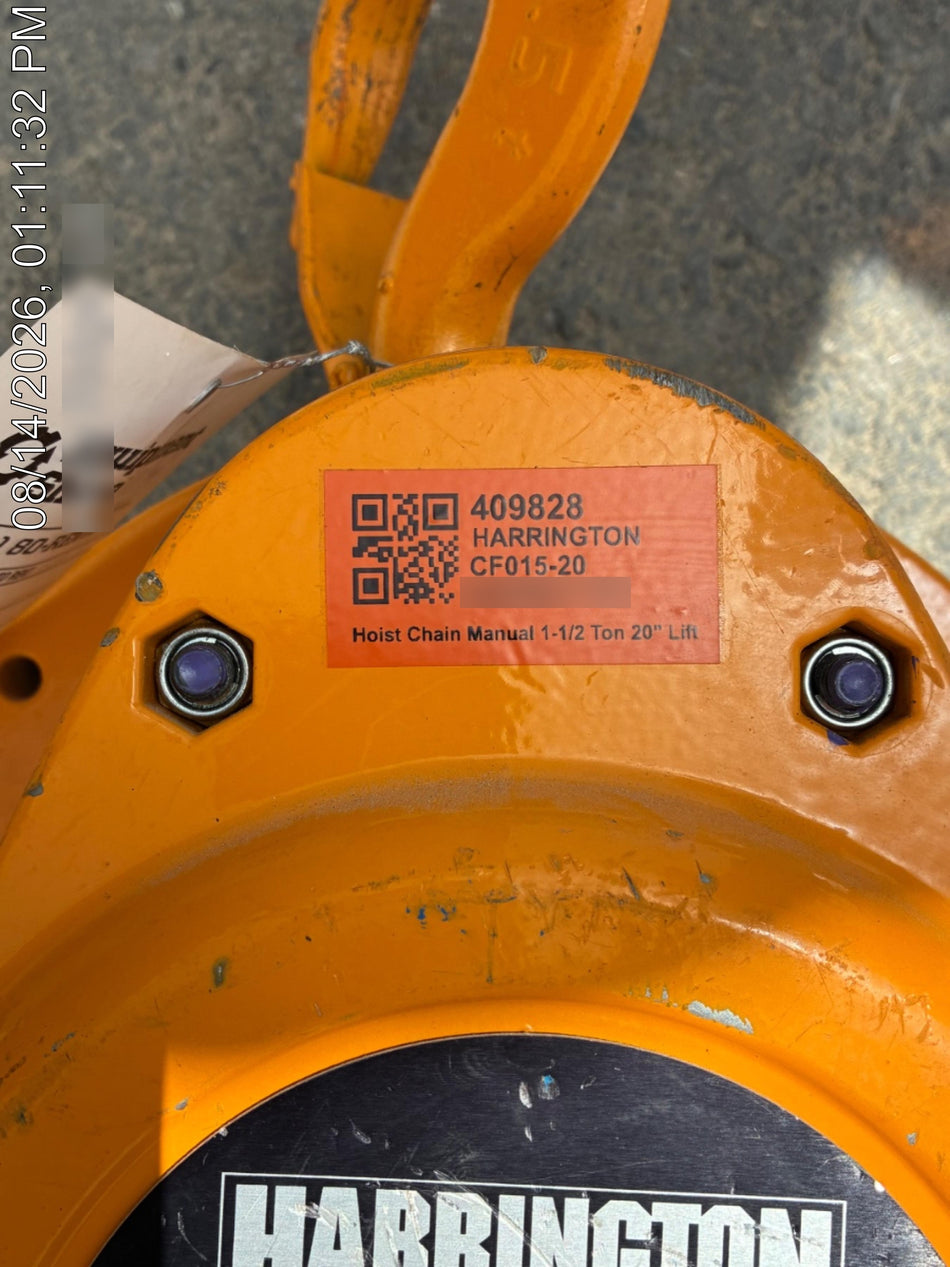 2024 HARRINGTON CF015-20