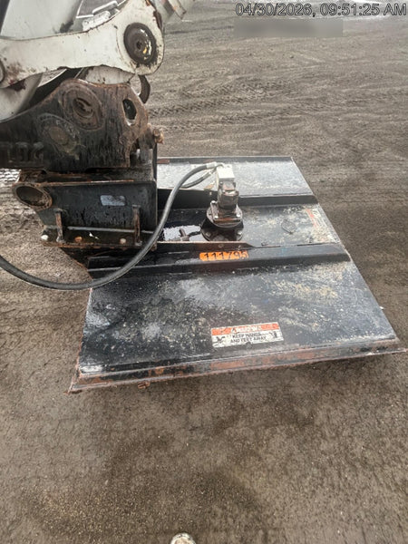 2020 BLUE DIAMOND 50" Brush Cutter, Mini Excavator