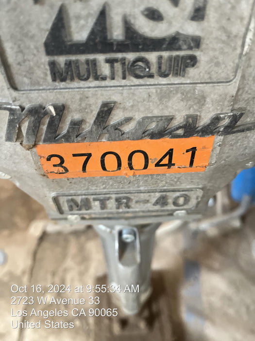2023 MULTIQUIP MTR40HF