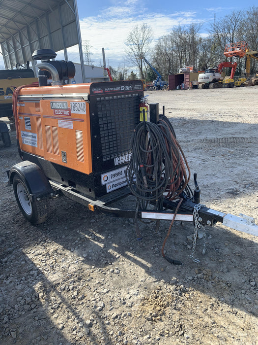 2021 Lincoln Electric Vantage 549X Ready Pak 3, ORANGE (includes trailer, cable rack, fender light kit)