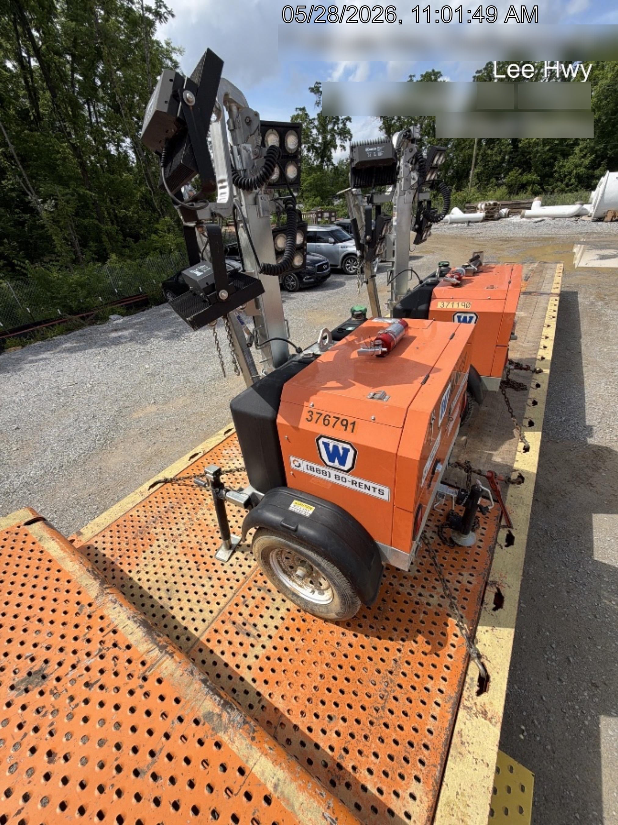 2023 Wanco WLTT-4MM4K Diesel, Deep Sea Controller, Shore Power Plug, Auto Start, (4) 350W LED Floodlights, 4kW Generator, 60 Gal Fuel Tank, 2" Ball, T3