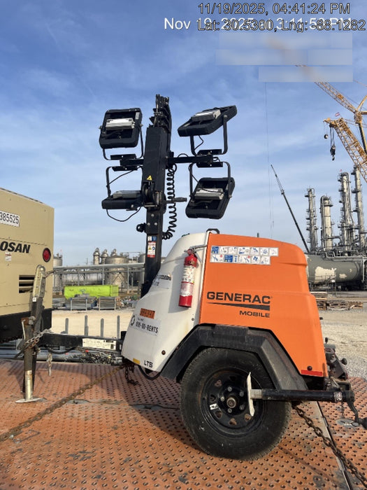 2023 Generac MLT2 Diesel, Flex Switch 120V Input, Powerzone Controller, 
(4) 320W LED Lights, 4kW Generator, 39.9 Gal Fuel Tank, 2" Ball, T3