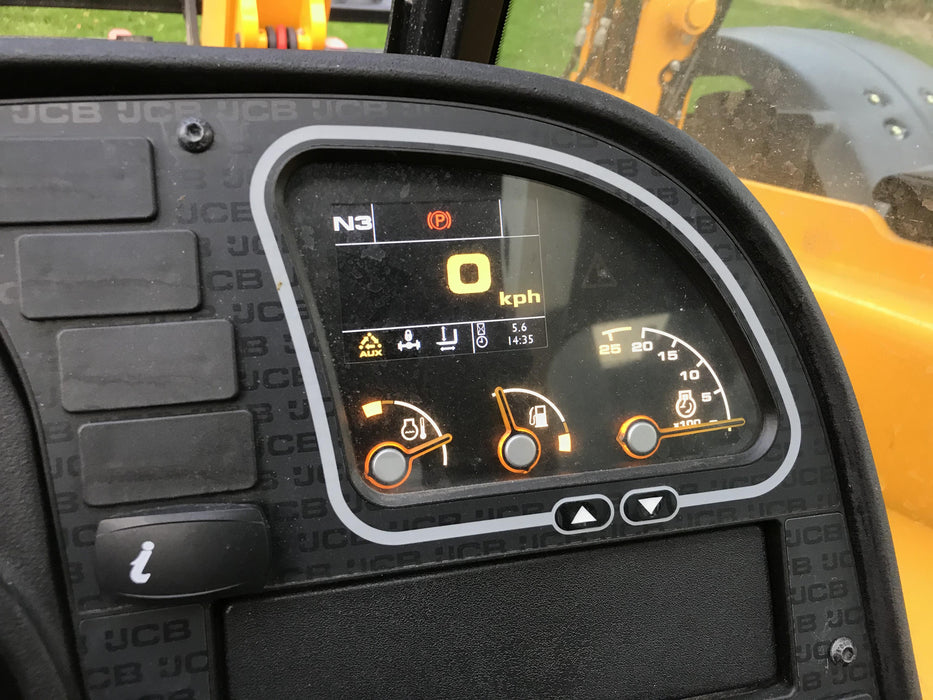 2020 JCB 509-42 Canopy, Solid Tires, Work Lights, Beacon, Aux Hydraulics, Back up Alarm, Lifting Eye, ES Decals