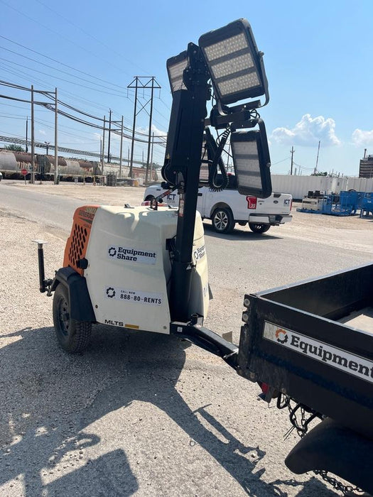 2025 Generac MLTS-4 Diesel, Mitsubishi L2E, 7.1 hp @1800 rpm, Flex Switch 120V Input, Powerzone Controller, (4) 320W LED Lights, 4kW Generator, 39.9 Gal Fuel Tank, 2" Ball, ES Decals