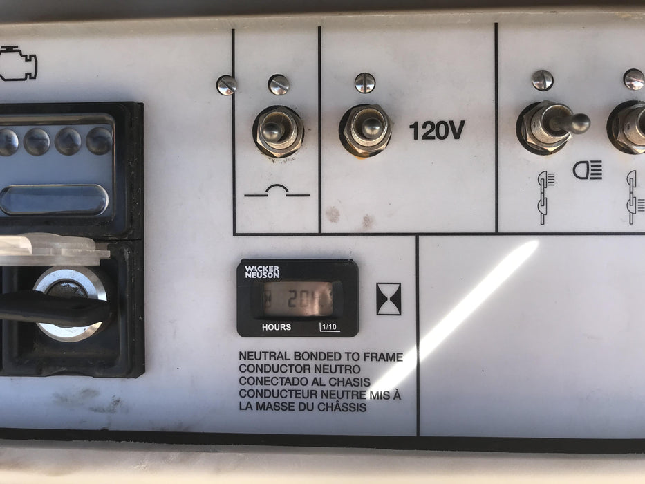 2019 Wacker Neuson LTV6L-MH Wacker Neuson LTV6L Mobile Light Tower w/Fuel Level Sensor Installed