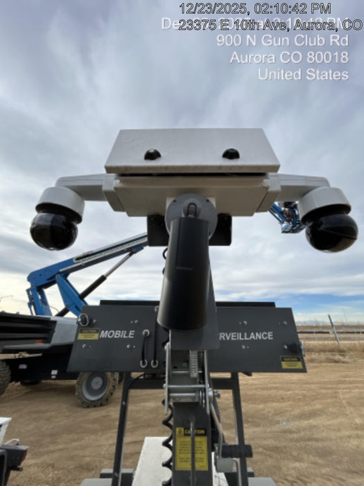 2025 NATIONAL SIGNAL Sunray Solar-Powered Mobile Integrator Tower