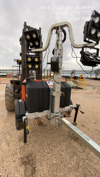 2024 Wanco WLTT-4MM4K Diesel, Deep Sea Controller, Shore Power Plug, Auto Start, (4) 350W LED Floodlights, 4kW Generator, 60 Gal Fuel Tank, 2" Ball, T3