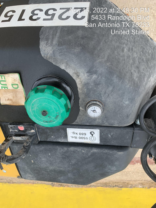 2022 Allmand NLV3GR (4) LED Light Fixture 350W, 23' Vertical Mast, 3kW Prime, Towable, Deep Sea L401, Leveling Jacks, Yanmar T4F 5.8hp