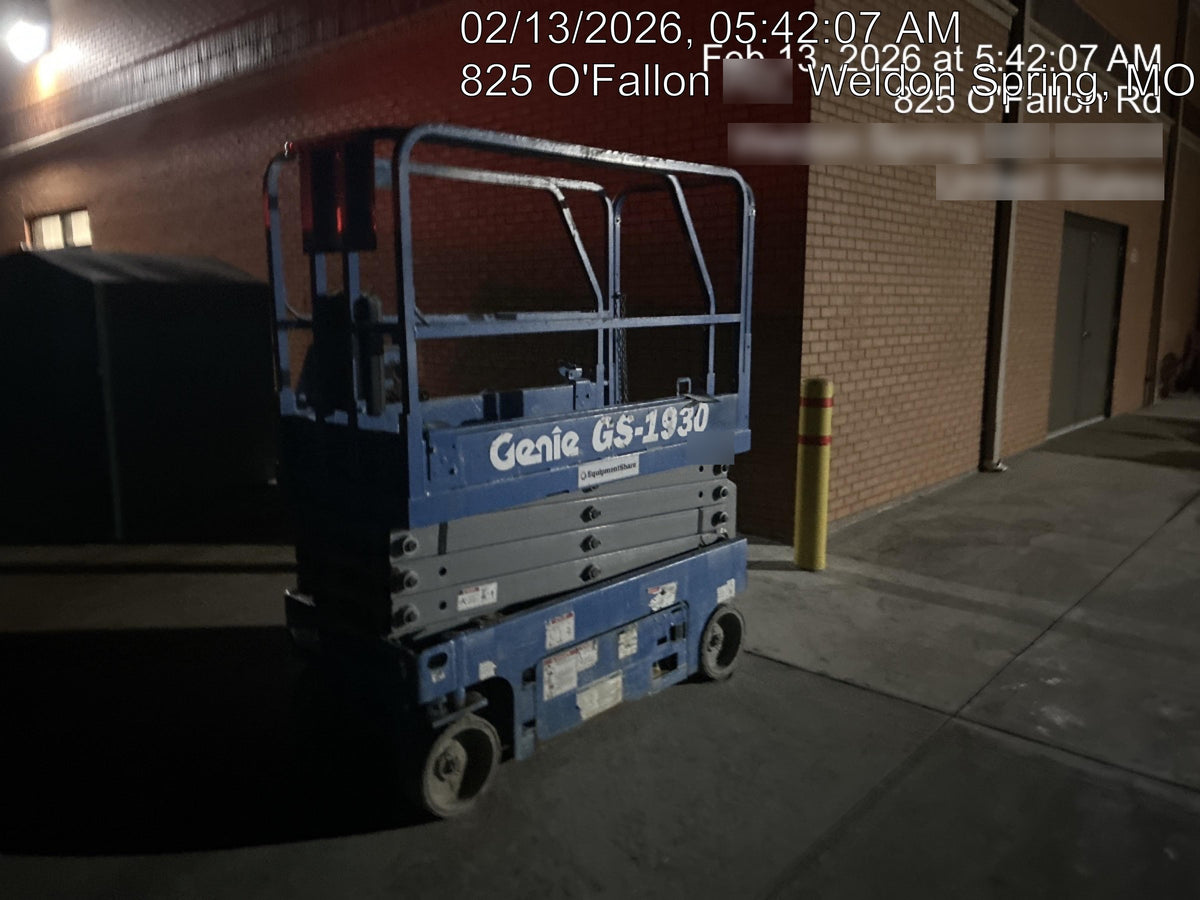 2018 Genie GS-1930 Genie GS-1930 w/Fixed Rail, Chain Entry