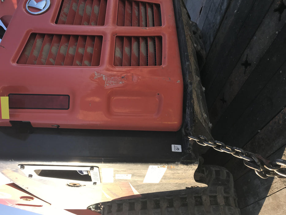 2019 Kubota SVL95-2S Cab/Heat/Air, Standard Tracks, Standard Flow, Hydraulic QC 80" HD w/ Smooth Cutting Edge