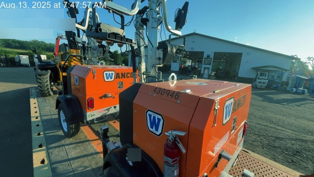 2024 Wanco WLTT-4MM4K Diesel, Deep Sea Controller, Shore Power Plug, Auto Start, (4) 350W LED Floodlights, 4kW Generator, 60 Gal Fuel Tank, 2" Ball, T3