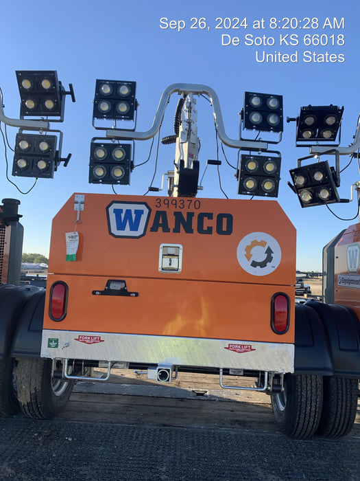 2024 Wanco WLTT-4MM4K Diesel, Deep Sea Controller, Shore Power Plug, Auto Start, (4) 350W LED Floodlights, 4kW Generator, 60 Gal Fuel Tank, 2" Ball, T3