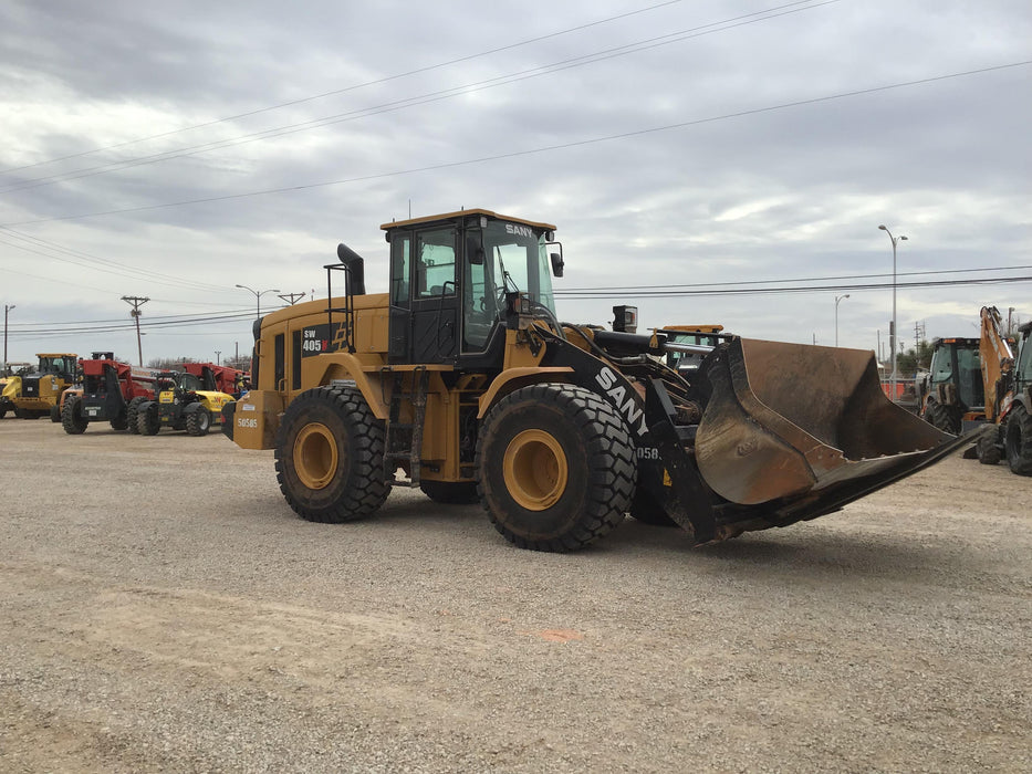 2019 Sany SW405K Cab, JRB Hydraulic QC, 4yrd Bucket, Standard Carriage, 72" Forks - SW405-00A