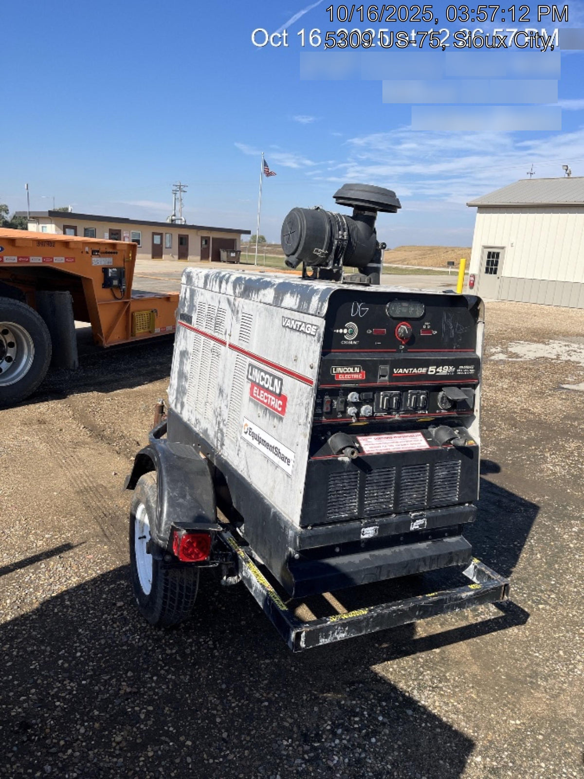 2021 Lincoln Electric Vantage 549X VANTAGE 549X READY PAK 3