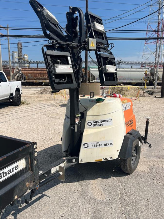 2025 Generac MLTS-4 Diesel, Mitsubishi L2E, 7.1 hp @1800 rpm, Flex Switch 120V Input, Powerzone Controller, (4) 320W LED Lights, 4kW Generator, 39.9 Gal Fuel Tank, 2" Ball, ES Decals