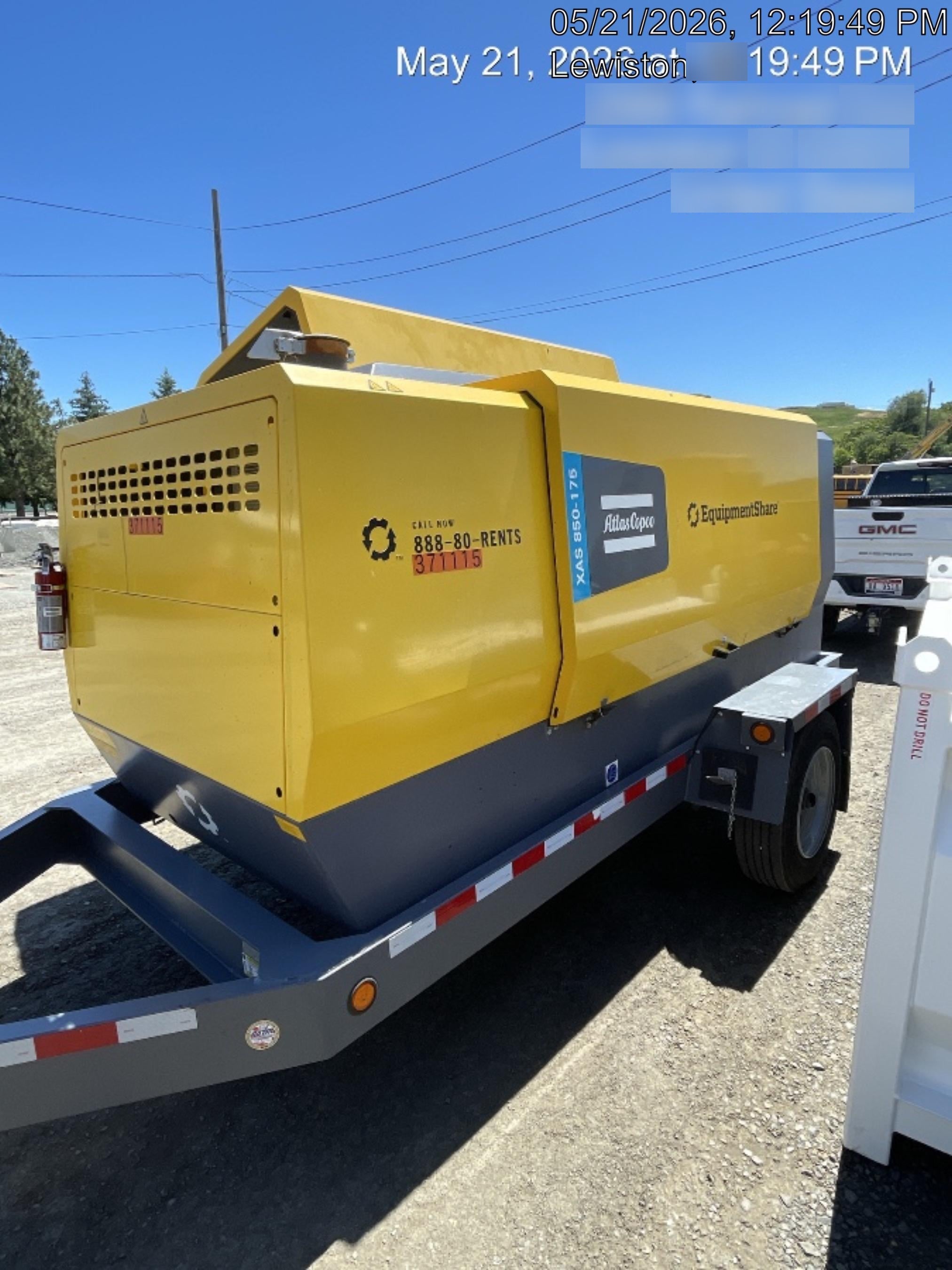 2023 ATLAS COPCO XAS 850
