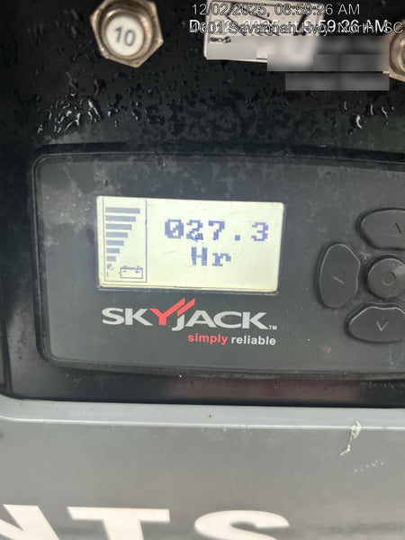2024 Skyjack SJ3219 Electric Drive, Sld NM Tires, DBcns, RFRails, Power to Platform, T3 + Access Control