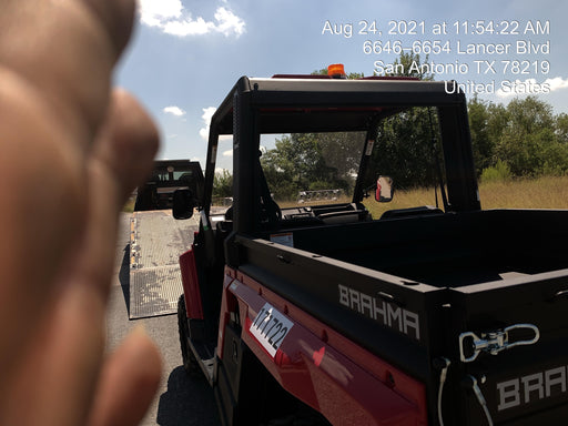 2021 Yanmar YU1000 Canopy, Steel Wheel, Poly WindShield, Beacon, Backup Alarm