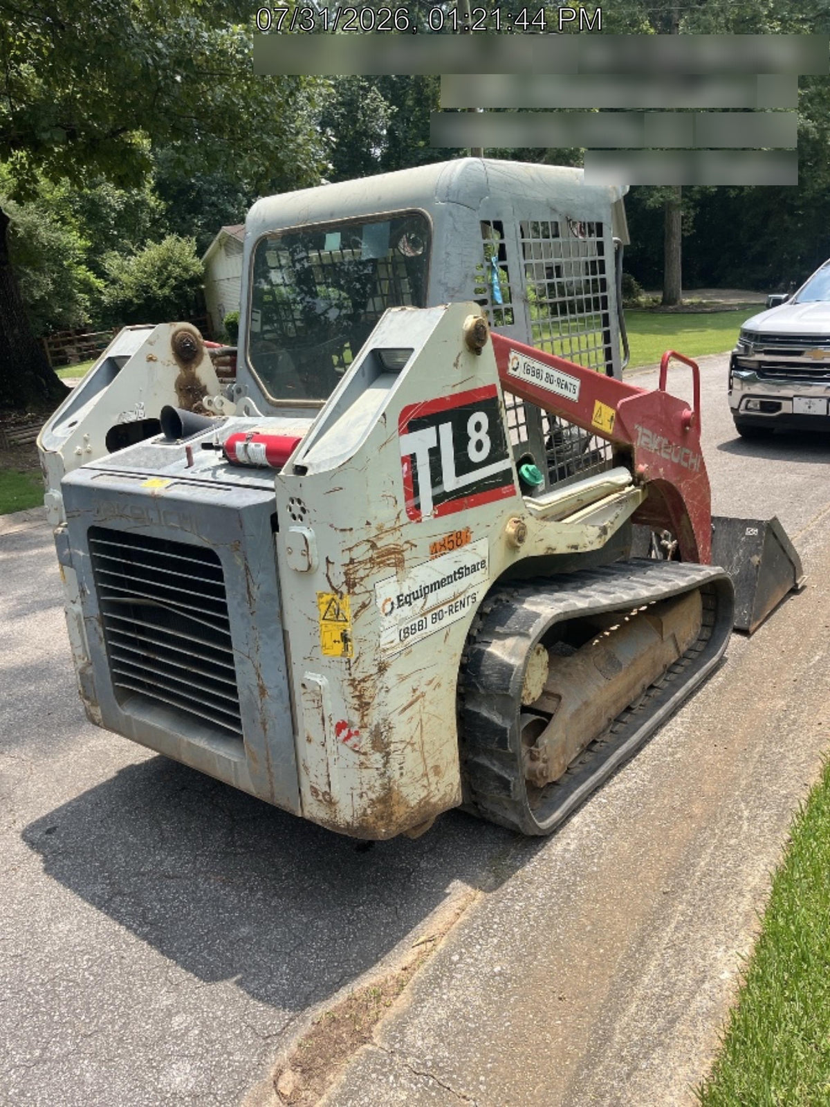 2019 TAKEUCHI TL8W