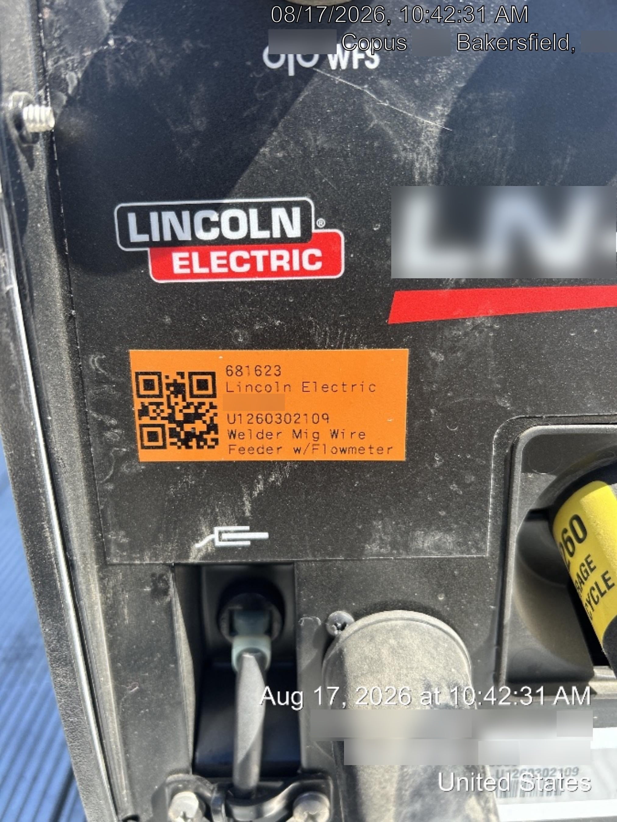 2026 LINCOLN ELECTRIC LN-25X w/Flowmeter