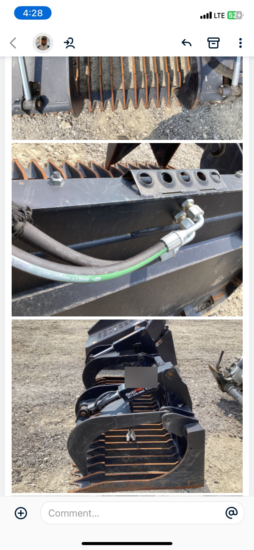 2022 SKID PRO ATTACHMENTS 72" Skeleton Grapple Bucket