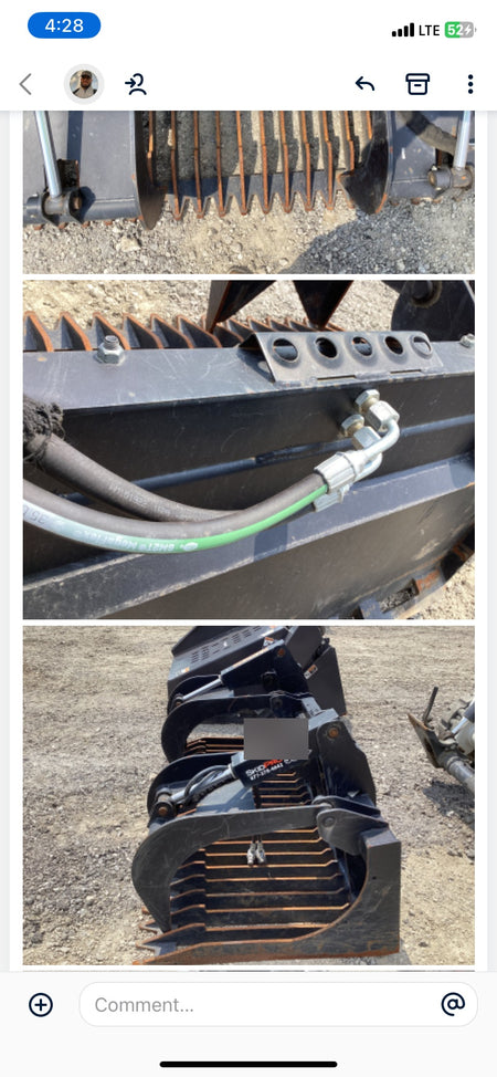 2022 SKID PRO ATTACHMENTS 72" Skeleton Grapple Bucket