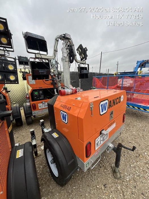 2024 Wanco WLTT-4MM4K Diesel, Deep Sea Controller, Shore Power Plug, Auto Start, (4) 350W LED Floodlights, 4kW Generator, 60 Gal Fuel Tank, 2" Ball, T3