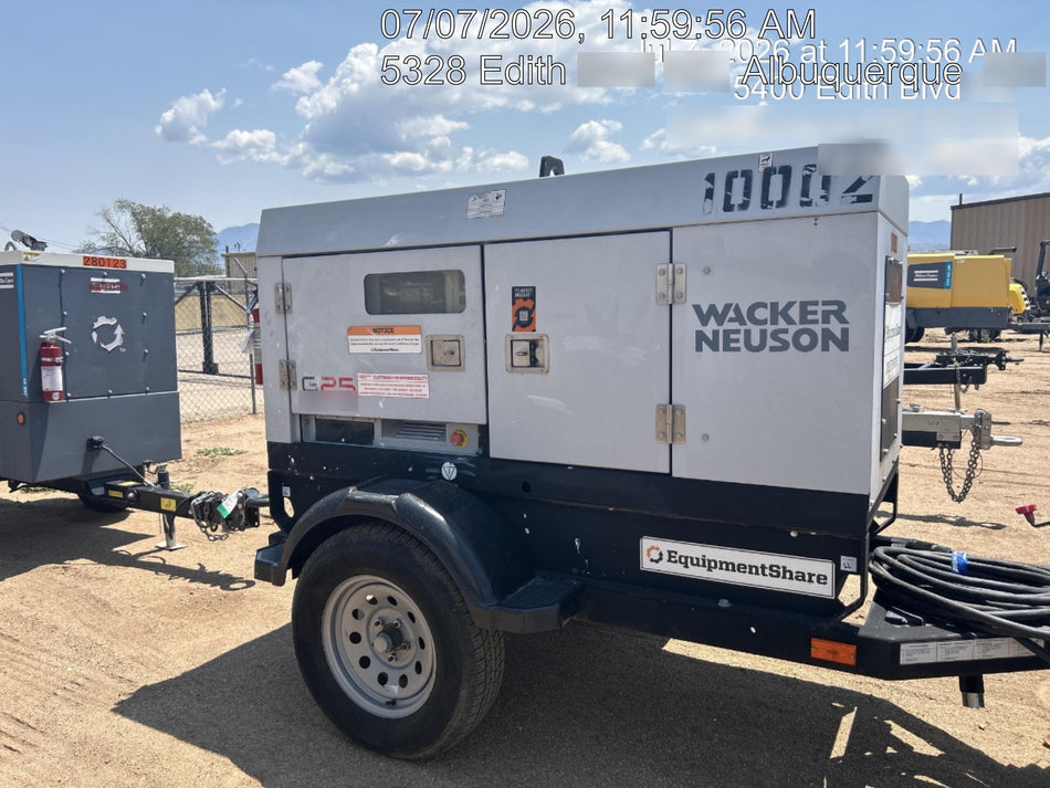 2018 WACKER NEUSON G25