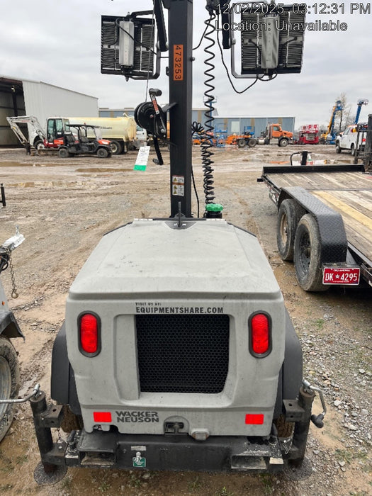 2024 Wacker Neuson LTT4 Diesel, Kohler KDW702, Deep Sea Controller, Auto Start, LED 320W, Bypass Outlet, T3