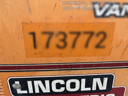 2021 Lincoln Electric Vantage 549X Ready Pak 3, ORANGE (includes trailer, cable rack, fender light kit)