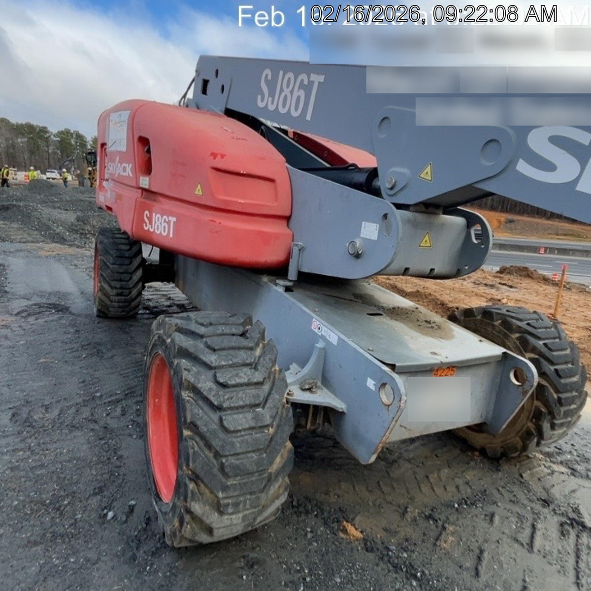 2017 SKYJACK SJ86T