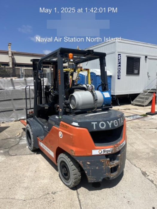 2022 TOYOTA 8FGU25 LP w/ Scale