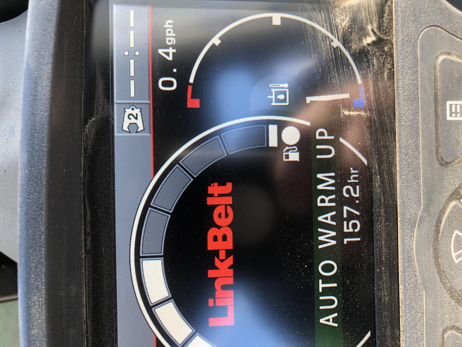 2020 Link-Belt 80X3EX 7'2" ARM, 17.7" rubber tracks, Multi function aux hydraulics