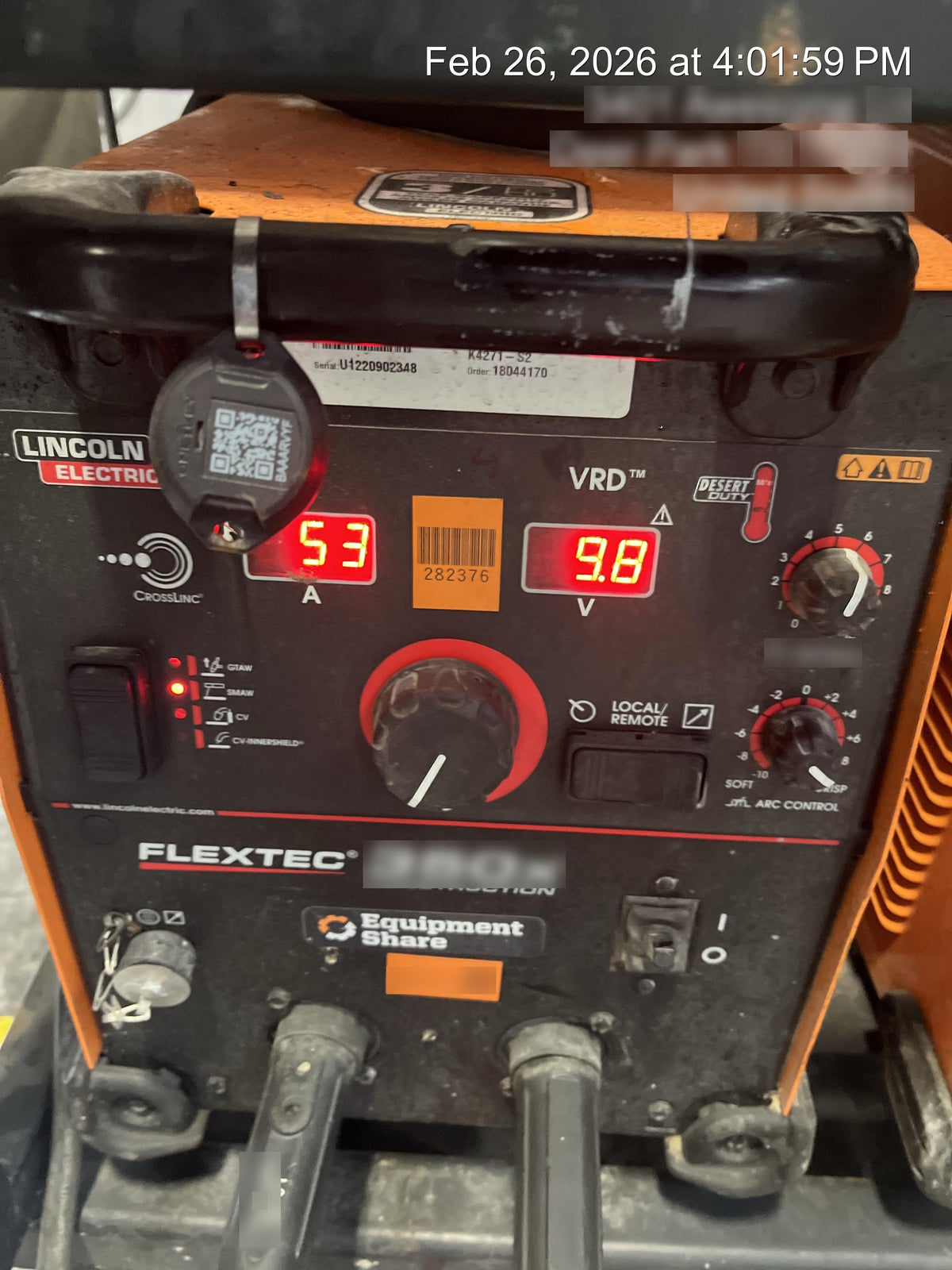 2025 LINCOLN ELECTRIC FLEXTEC 350X