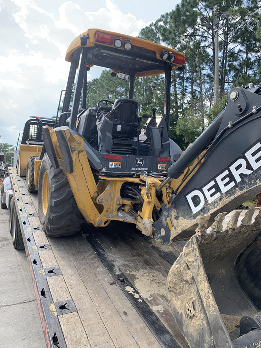 2020 John Deere 310LEP Canopy, 4WD, Standard Stick, Pilot Controls, 2 Way Hydraulics, TAG Manual QC