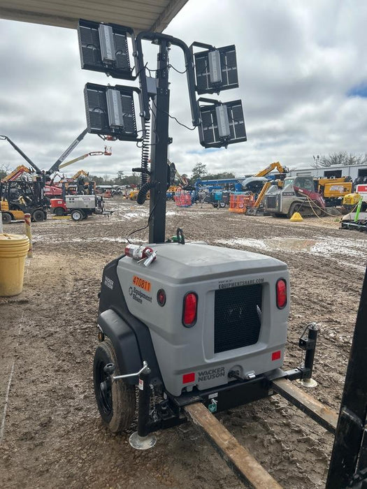 2024 Wacker Neuson LTT4 Diesel, Kohler KDW702, Deep Sea Controller, Auto Start, LED 320W, Bypass Outlet, T3