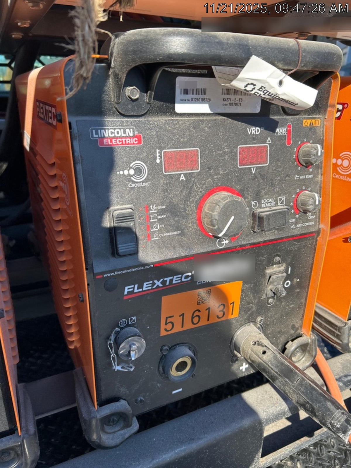 2025 LINCOLN ELECTRIC FLEXTEC 350X
