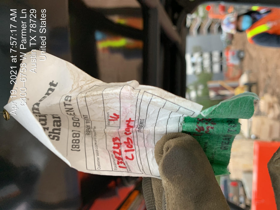 2021 Club Car CA1700D Canopy, Diesel, 4 Passenger