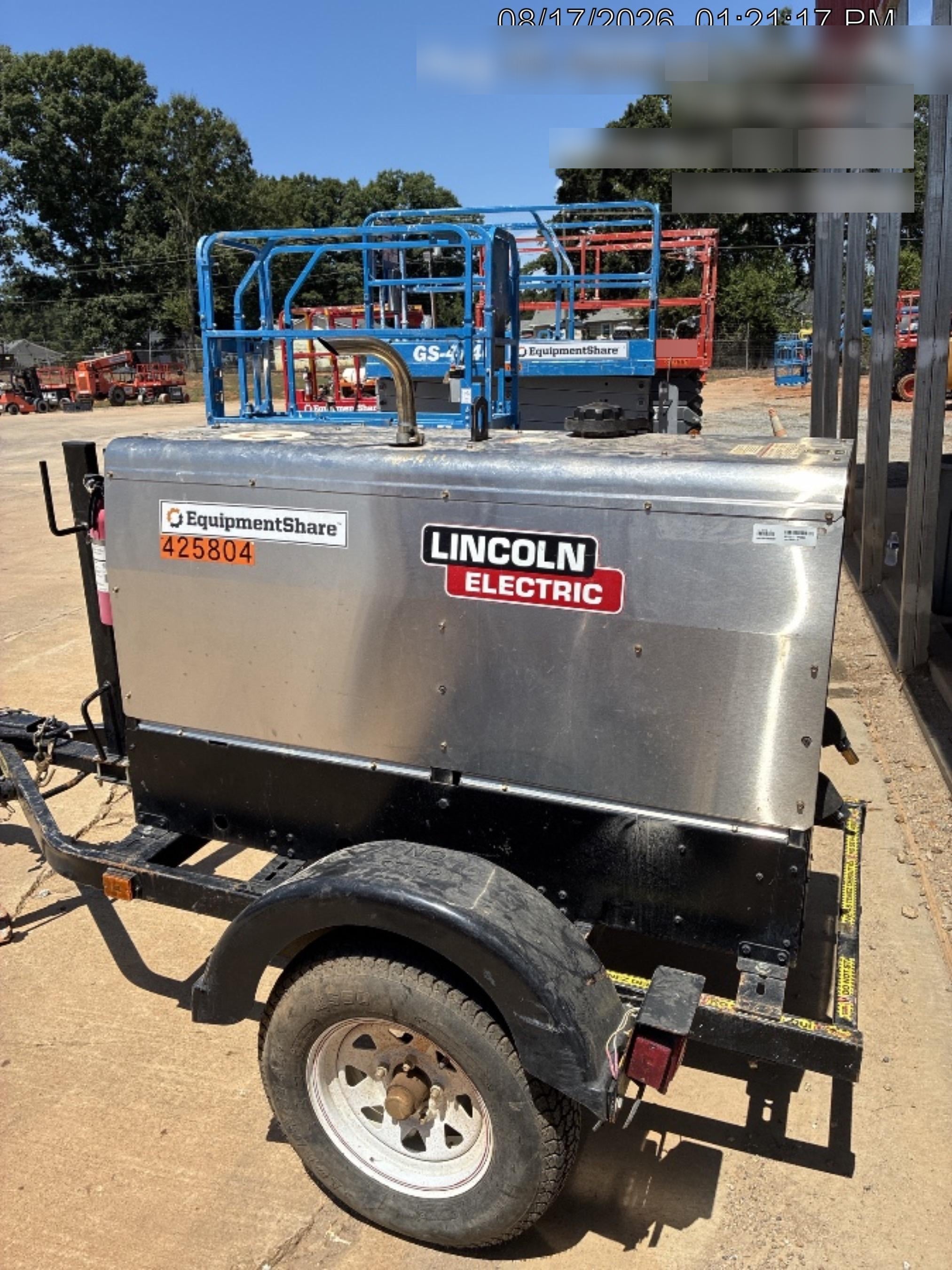 2024 Lincoln Electric LE400 Kubota V1505, Trlr, Cable Rack, Light Kit, ES Decals, T3