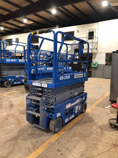 2020 Genie GS-1930 Fixed rails with chain entry gate - Pre A92.20
